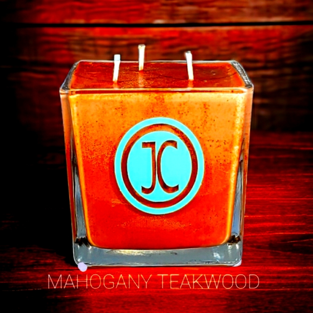 11 oz Mahogany Teakwood Soy Candle by Jordan Cordori